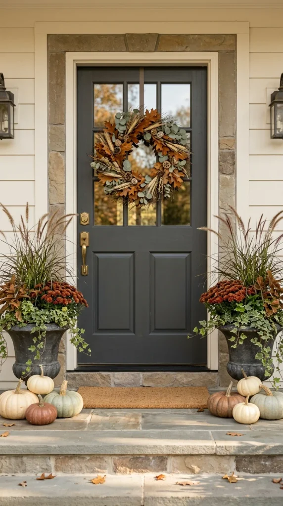 Keep the Front Door Decor Simple