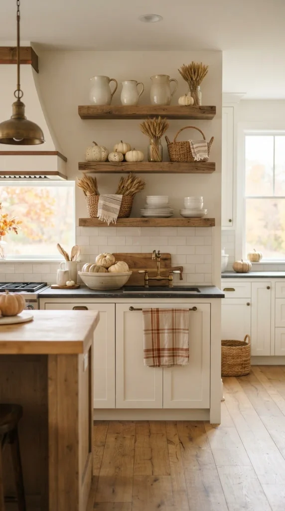 Style a Farmhouse Fall Kitchen
