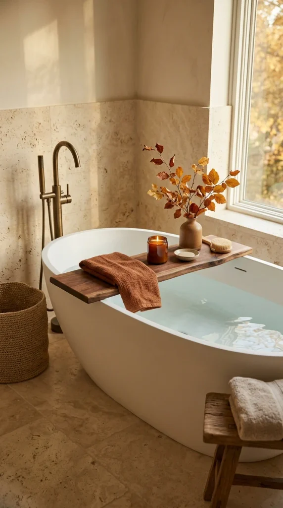 Style the Bathtub for Fall