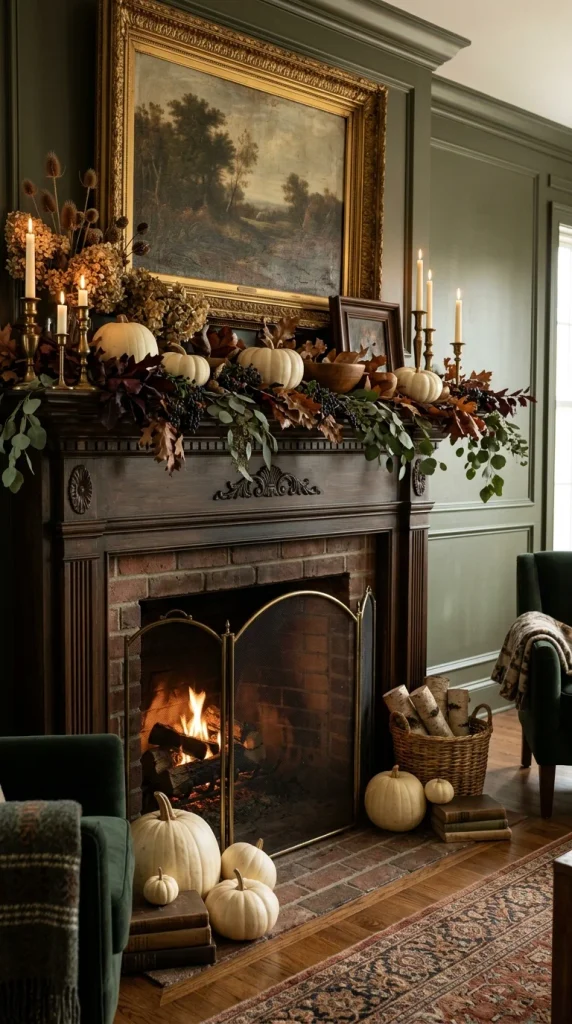 Use Burgundy Fall Accents