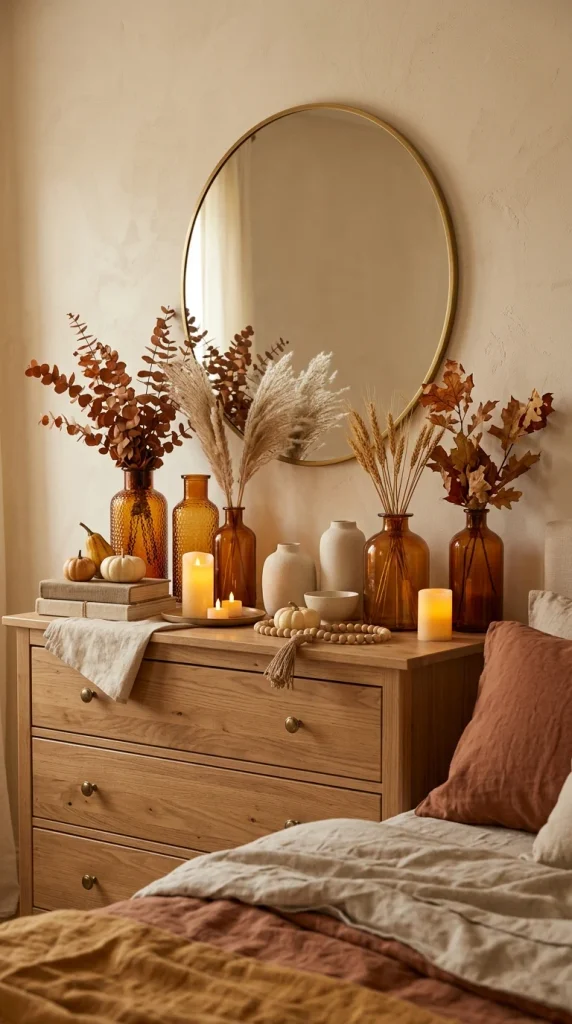 Use Candles and Amber Glass