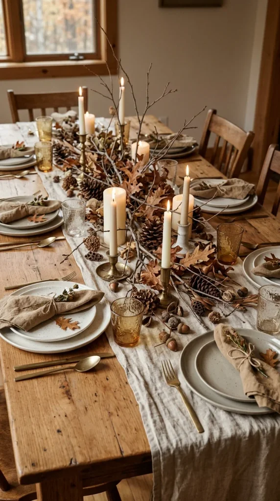 Use Pinecones and Natural Elements