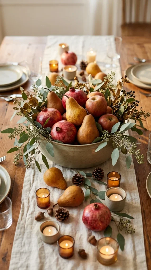 Use Seasonal Fruit as Decor