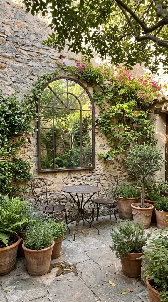 Use an Outdoor Mirror
